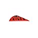 Bohning Blazer Vane (Pack of 36), Red Tiger
