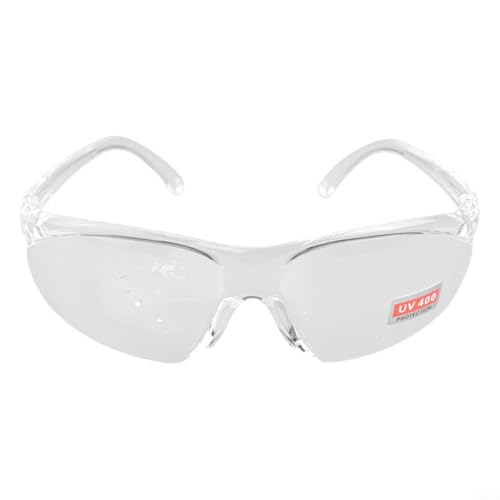 Entgoinggo Lunettes de sécurité avec verres enveloppants teintés pour homme et femme - Large vision - Anti-poussière - Protection des yeux - Pour l'extérieur, le cyclisme, l'équitation (3)