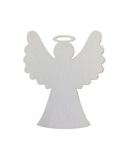 20 Paper Angel Die Cut 5 Inch Angel Tag Christmas