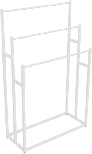 FBSHAD à Serviette Rack avec Trois Porte-Serviettes Hautes et Basses pour Salle de Bain