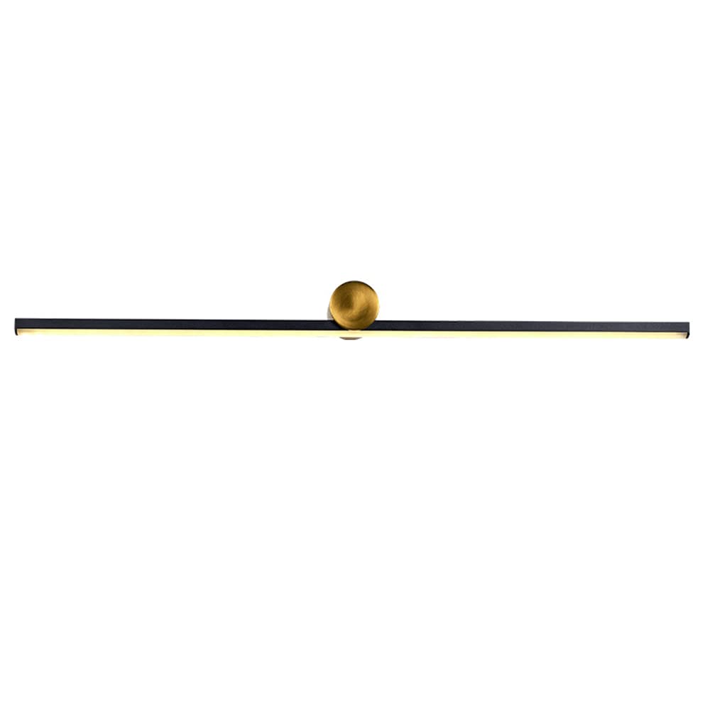 Luces de pared largas de metal ajustables mediante rotación de 360 grados
