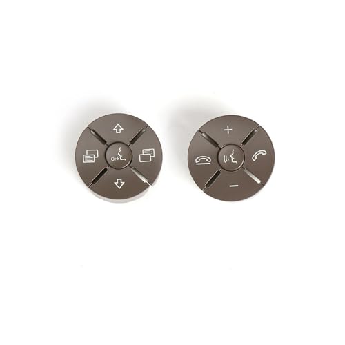 Bouton de volant pour Mercedes W164 W251 classe ML GL R commande de clé noire