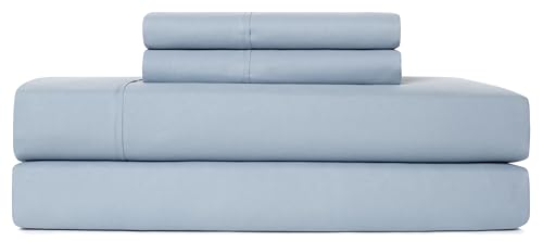 Casual Living Twin Sheet Set, Microfiber Sheets, 4-Piece, Blue by CASUAL LIVING - Used condition - US$26.59