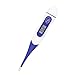 KFT-03 -Termómetro Digital de Punta Flexible – Lectura Rápida LCD, Alarma de Fiebre, Alta Precisión ±0,1°C, Impermeable IPX6 – Termómetro Médico para Axila, Oral y Rectal
