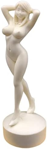 WANZPITS Nude Female Statue Naked Sexy Women Body Figurine Lady Sculpture Erotic Art Collectible for Home Office Desktop Decor,White