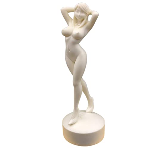 Wanzpits Nude Female Statue Naked Sexy Women Body Figurine Lady Sculpture Erotic Art Collectible For Home Office Desktop Decor,White #TOP3