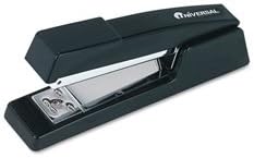 Universal 43128 Classic Full-Strip Stapler, 15-Sheet Capacity, 3 1/2" Throat, Black image 4