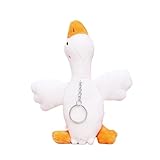 Photo Gallery zitokin simpatico portachiavi in peluche a forma di oca, per zaini, borse e borse, idea regalo per donne, bianco, small Photo Gallery zitokin simpatico portachiavi in peluche a forma di oca, per zaini, borse e borse, idea regalo per donne, bianco, small