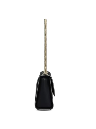 Image of Da Milano Women's Leather Shoulder Bag - Black