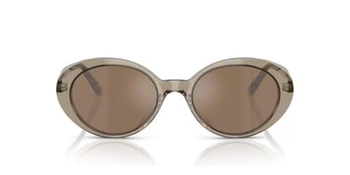 Oliver Peoples 0OV5565SU Lumar 1745G8 Sencha/Cognac Mirrored Oval Women's Sunglasses2