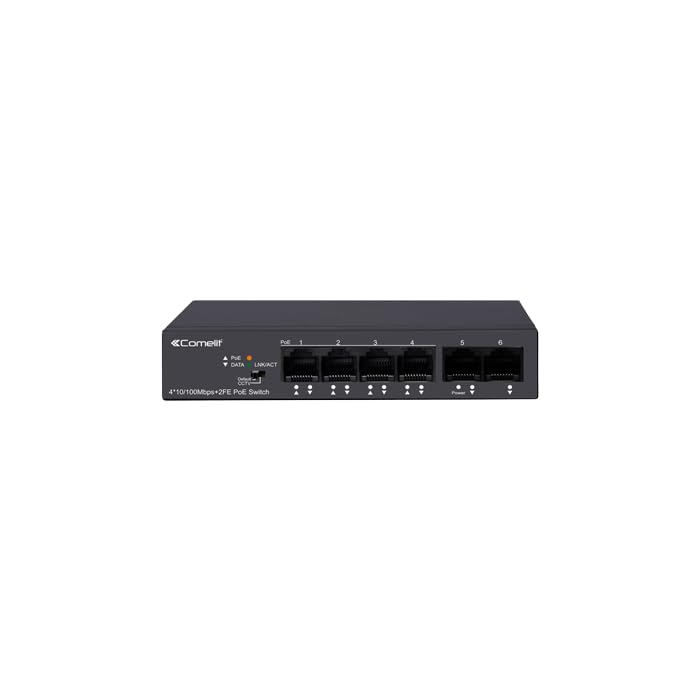 Switch 4 ports PoE et 2 ports Uplink pour votre maison connectée