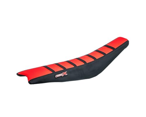 Housse de selle GasGas EC-ECF CrossX rouge noir grip