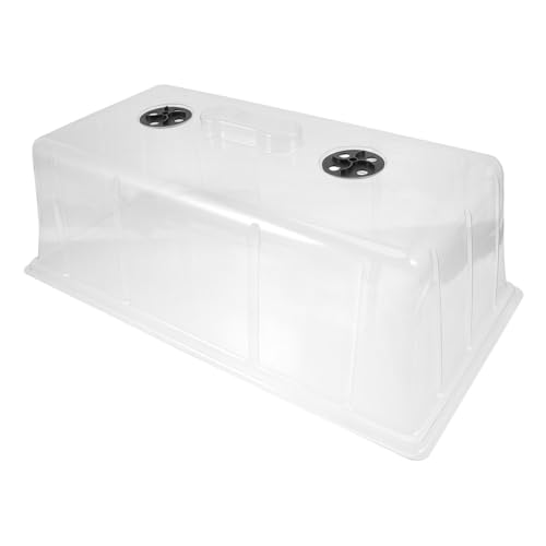 POPETPOP Tapa De La Bandeja De Jardinería Cúpula Vegetal Reutilizable Minimacetas Tapa De La Bandeja De Plantación De Invernadero Maceta De Plastico Omatoma El Plastico Cubrir Hidratante