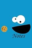 krümelmonster name  Rocco Print Notizbuch DIN A5 Liniert I Notes Krümelmonster Keks I Tagebuch, Skizzenbuch, Taschenbuch, Bullet Journal, Schreibheft, Ideenbuch