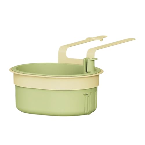 Cesta de drenaje para fregadero, colador de grifo de silicona, soporte de filtro plegable, diseño ajustable para colgar, material resistente fácil de limpiar, perfecto para cocina, hogar, restaurante