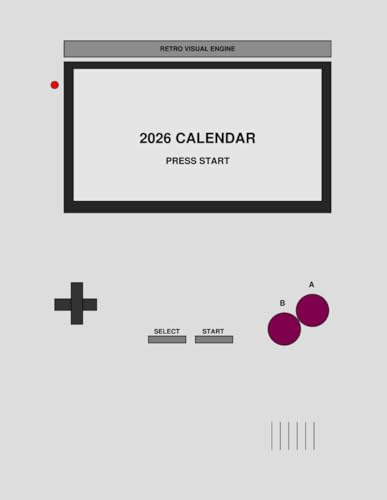 Calendrier rétro portable 2026 objet de décoration durable et qualitatif - 2