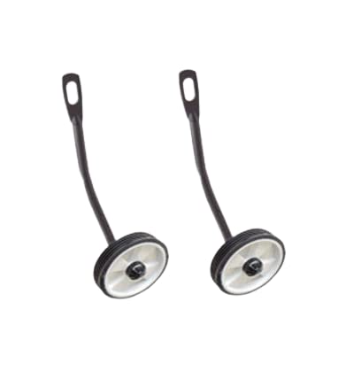ShreNik Bicycle Training Wheels Size 20T Side Supporter Rod Type Set of Two for Kids Cycle Size 20 * 1.75/2.125/2.35/2.40