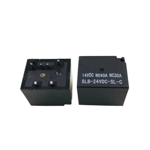 Relais automobile SLB-12VDC-SL-CE à 7 broches et 30A pour circuit électrique de voiture, 2 pièces