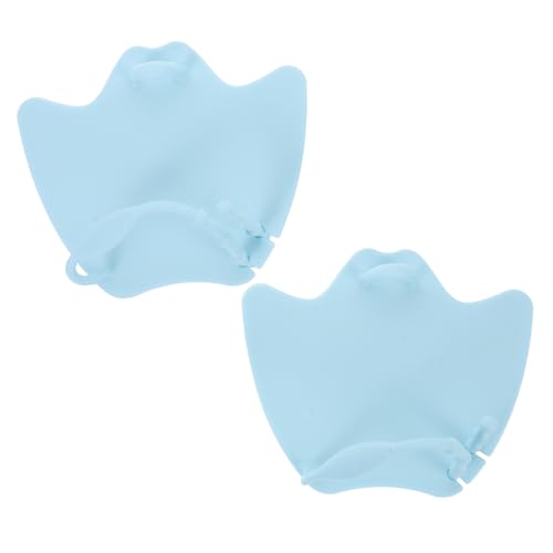 VICASKY Silikon Schwimmhandpaddel Webbed Design Halbe Handfläche Flexibel Verstellbar Schwimmhandschuhe für Erwachsene Training Krafttechnik Schnorcheln Wassersport