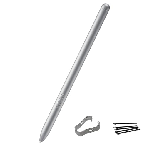S Pen para Samsung Galaxy Tab S10 Plus lápiz táctil de repuesto color plata con 5 puntas