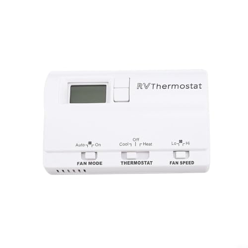 Termostato digital compatible para sistemas de calefacción/refrigeración de autocaravanas para uso con modelos de Coleman