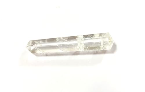 Jet Natural Crystal Double Terminated Vogel Point Wands Rock Quartz