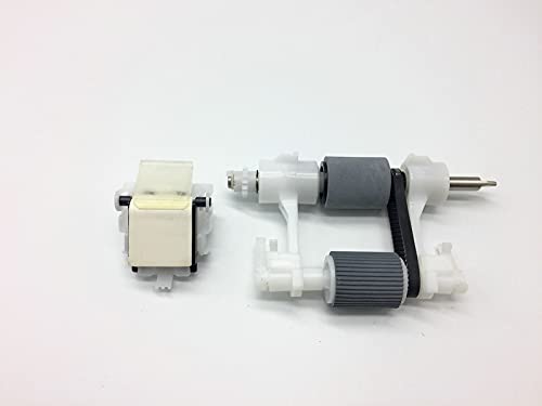【Accessori per stampanti】 1 Set Nuovo Adf Pickup Roller Gap Pad Kit Compatibile Con Epson GT2500 GT-2500 1435788