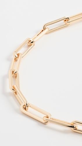 JENNY BIRD Women's Andi Slim Chain Necklace, High Polish Gold, One Size3