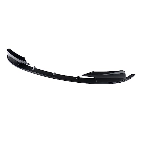 Spoiler avant pour BMW F30 Série 3 de 2012 à 2018 : lèvre et diffuseur de pare-chocs noir mat