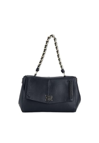 ERMANNO FIRENZE Flap EBA SS26 Black - Sac à main noir chic