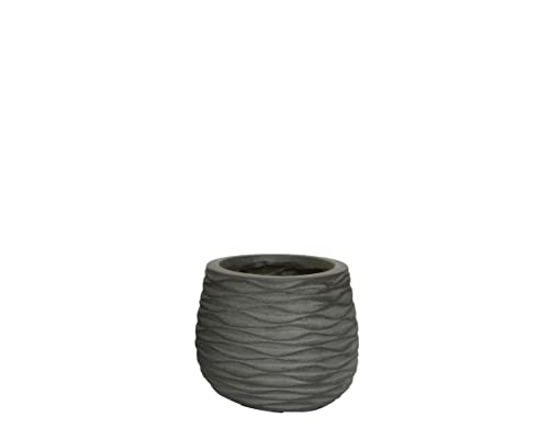Pots de fleurs extérieur marron Decoris pour jardin et terrasse - 5