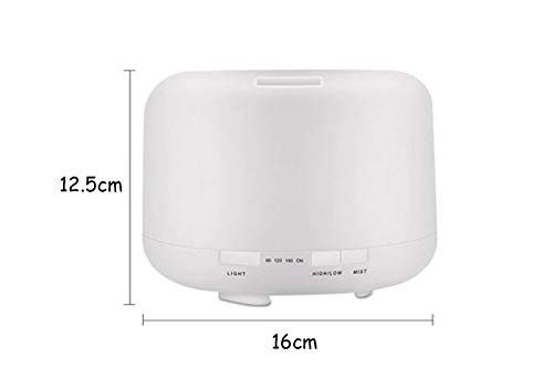 Aromaterapia ultrasuoni luce led vari colori 500ml...