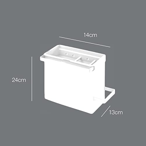 Metaltex Tidy-Tex Kitchen Sink Organiser - Storage Caddy and Tray for Kitchen Cleaning Essentials - Grey, 24 x 13 x 14 Centimetres