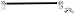 Allstar ALL23023 8" Long Aluminum Spoiler Support with 1/4" Steel Rod End