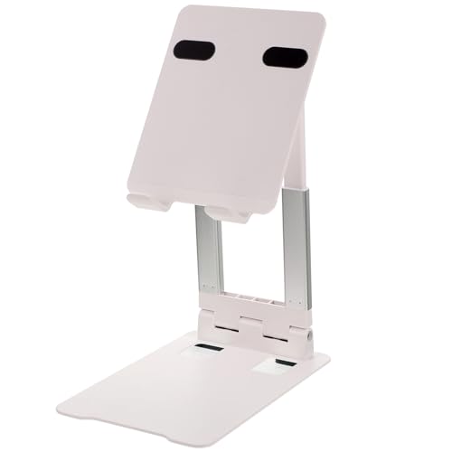 BESPORTBLE Soporte Ajustable para Tableta Metálico de Escritorio Soporte Compatible Tablets y Portátiles Organizador Práctico para Hogar Oficina y Estudio