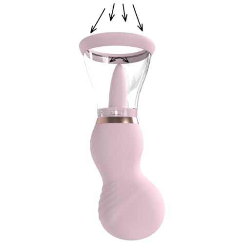 Shots Gepumpte sinnliche Vulva und Milchpumpe