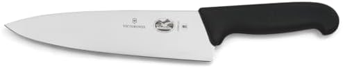 Victorinox Fibrox Cuchillo de cocina, cuchillo universal ancho pa...