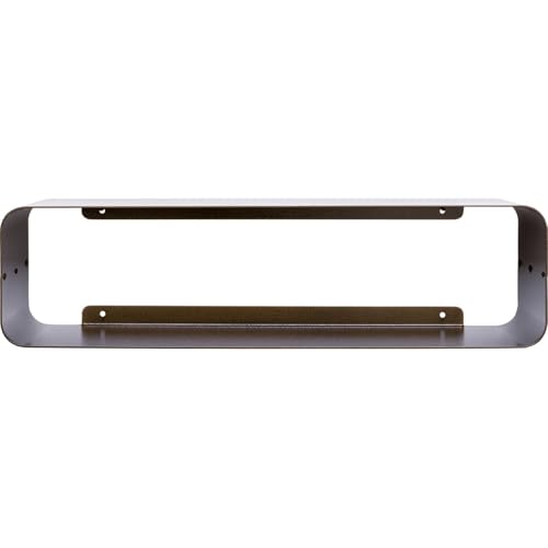 Kare Étagère Murale Design Lounge XS, Bronze, 58 x 15 x 15 cm, Console TV, étagère Murale, Design Minimaliste, Flottante, Acier, Industriel, Moderne, Salon