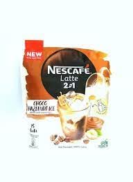 Nescafe Latte 2 in 1 Choco Hazelnut Ice 15 Sticks (15 X 11g), 165g