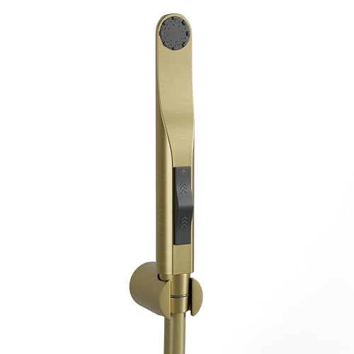 Image of B Backline Water Saving Jet Spray for Toilet | Health Faucet for Toilets | ABS Hand Gun for Bathroom Bidet Spray | Jet Spray Gun Only (Brushed Gold - Gun Only)