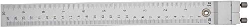 Both Inch and Metric - Quick-Set Cabinet Drilling Jig/Template for Easy Installation for Handles and Knobs on Doors and Drawer Fronts, Fastest and Most Accurate Knob & Pull Jig-Improve for inch Scale