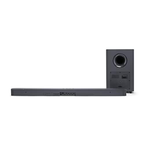 JBL Bar 2.1 Deep Bass MK2 – 2.1-Kanal-Soundbar mit kabellosem Subwoofer für Heimkino Sound-System – Schlankes und kompaktes Design mit JBL Surround Sound – Schwarz – Bild 4