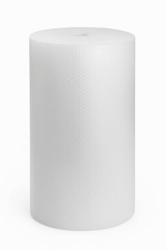 Image of Premium Bubble Wrap Packing Roll for Safety, Multipurpose Packing Needs 1 Meter Wide Transparent (80 Gsm, 5 Meter)