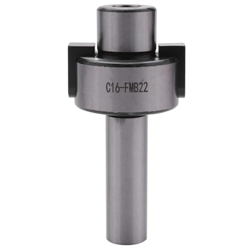 SHOKHI C16 FMB22 Holder Face Mill Arbor Shell End Mill Arbor Adaptor for Milling Tool, Silver