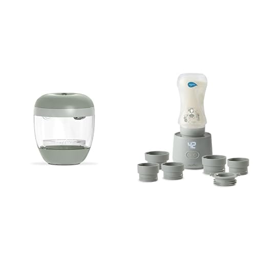 Ultimate Clean & Warm Bundle: Sterilizzatore UV portatile Nuvita 1556 MellyPlus & Scaldabiberon portatile Nuvita 1162 Warm'n'Go