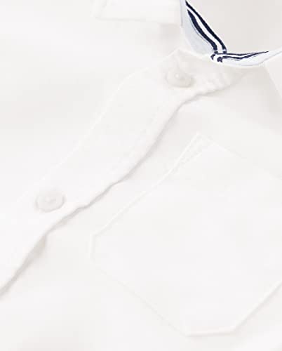 Gymboree Boys And Toddler Long Sleeve Button Up Dress Shirts, White, 4T #TOP1