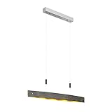 Lieferumfang: 1x LED Hängelampe Metall, inkl. 5 x 5W LED Leuchtmittel fest verbaut, 5x 400 Lumen, warmweiß 3.000K, IP20, 230 V, 99 x 9,5 x 8 cm (LxBxH), Abhängung: max. 200 cm. Bei Fragen und Problemen helfen wir Ihnen jederzeit gerne weiter.