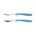 Dr. Brown's Soft-Grip Spoon and Fork Utensil Set, Safe Silverware for Toddlers, Blue, 12m+ – 2-pack