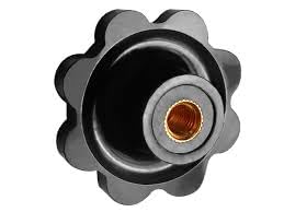 Eight Star Female Brass Thread Clamping Screw Knob M8 x 60mm (6 cm) bakelite Head Handle for All Type of Machine Tool - 1 No-image-30