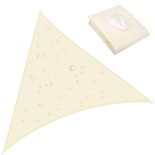 LXBche Shade Sails Waterproof Sun Shade Sail Sunshade Net Sun Shade Sail Canopy Polyester UV Block Awning for Outdoor Patio Garden Yard Backyard (Color : A, Size : 5 * 5 * 7.1)